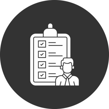 Pano simgesi. Web tasarımı için basit vektör çizimi biçimi