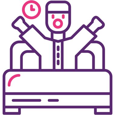 Taslak biçiminde dj oyuncu dj simgesi