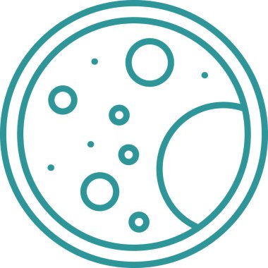 Ay simgesinin vektör illüstrasyonu