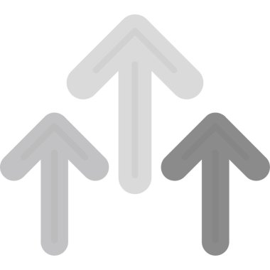 Taslak vektör biçiminde ok aşağı simgesi