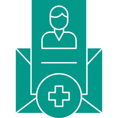 Doktor Simge vektör illüstrasyonu