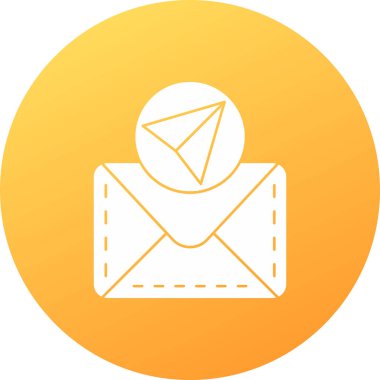 e- posta zarfı vektör simgesi