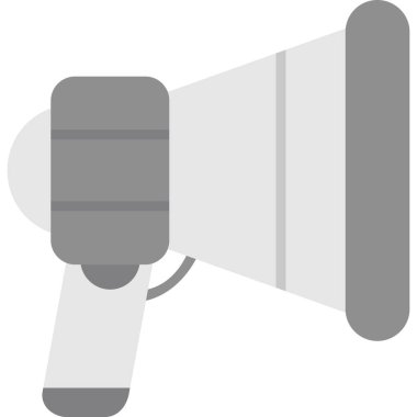 Konuşmacı. Web simgesi basit tasarım