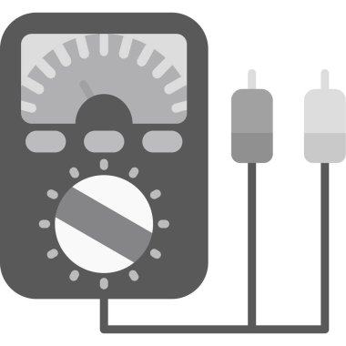 Radyo ve simgenin vektör illüstrasyonu