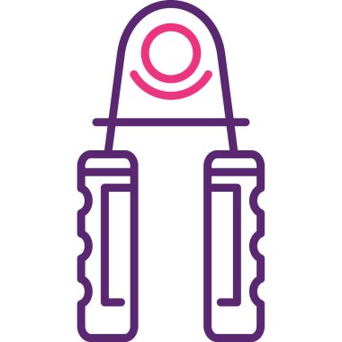 Sırt çantası simgesinin vektör çizimi