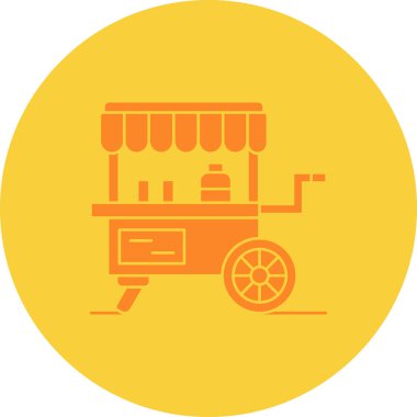 Bir besin simgesinin vektör illüstrasyonu