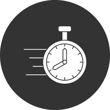 Kronometre simgesi çizimi