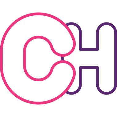 yazı tipi vektör logo şablonu tasarım çizimi