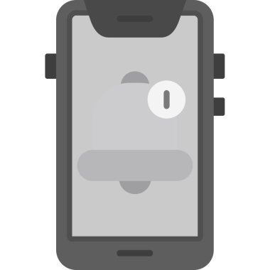 akıllı telefon simgesi vektör çizimi