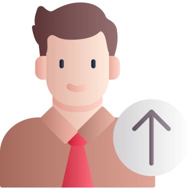 iş adamı vektör simgesi