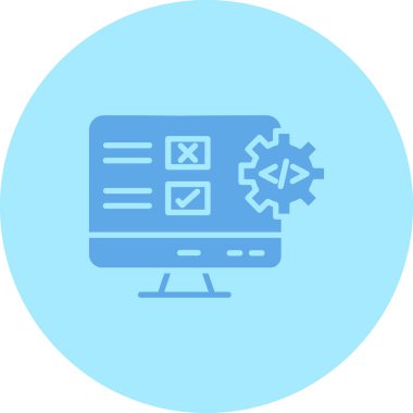 İş ve vektör illüstrasyonu için web simgesi