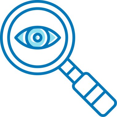 büyüteç simgesini gözle