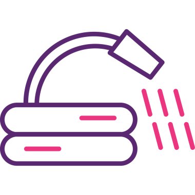 Tek bir izole simgenin vektör illüstrasyonu