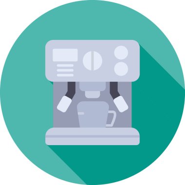 Robot simgesi, vektör illüstrasyonu basit tasarım