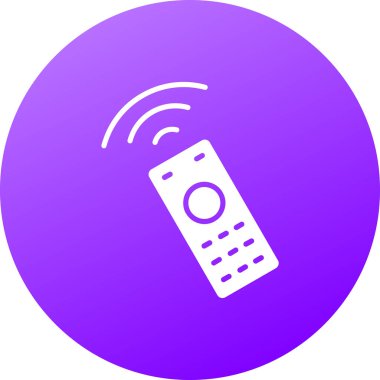 Uzaktan kumanda simge vektör çizim