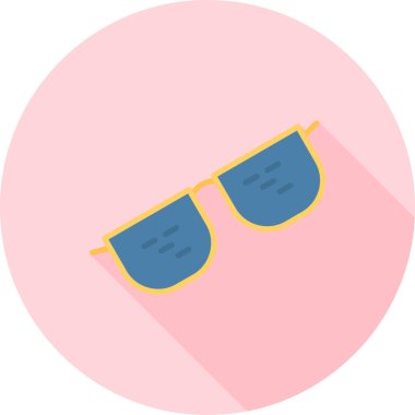 Yaz. Web simgesi basit illüstrasyon