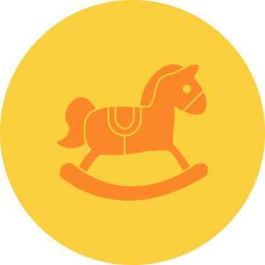 At. Web simgesi basit illüstrasyon