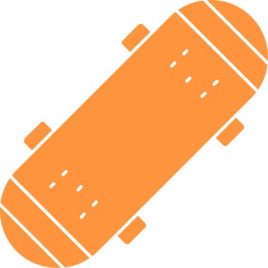 Kaykay kaykay simgesi taslak biçiminde