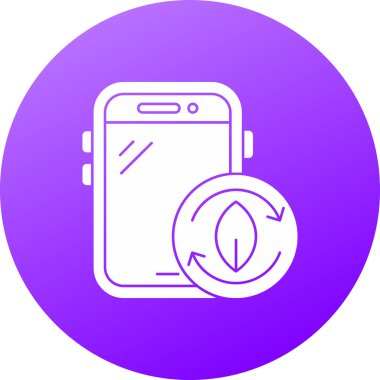 cep telefonu ikonu vektör illüstrasyonu