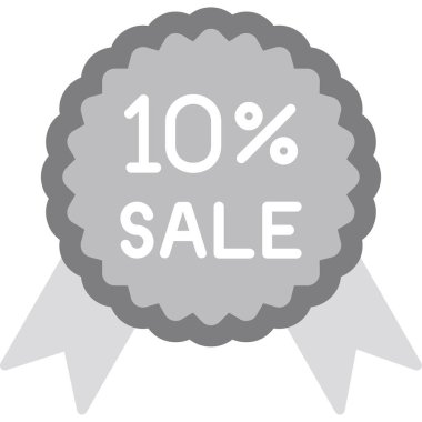 satış etiketi simgesi, vektör illüstrasyonu