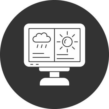 hava simgesi vektör illüstrasyonu