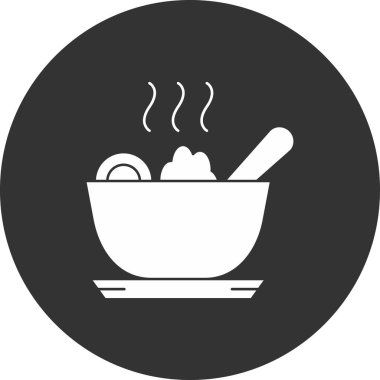 yiyecek ikonu vektör illüstrasyonu