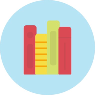 Eğitim renkli vektör simgesi.