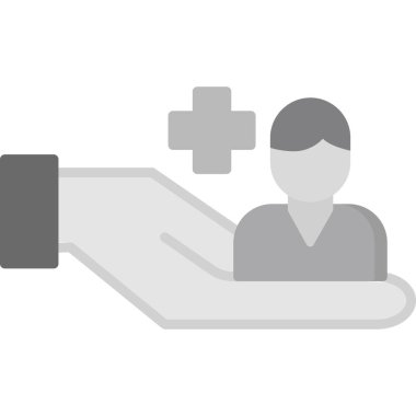 tıbbi simge vektör illüstrasyonu