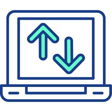 ok simgesi vektör illüstrasyonu