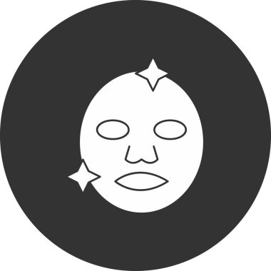 Bir ay simgesinin vektör illüstrasyonu