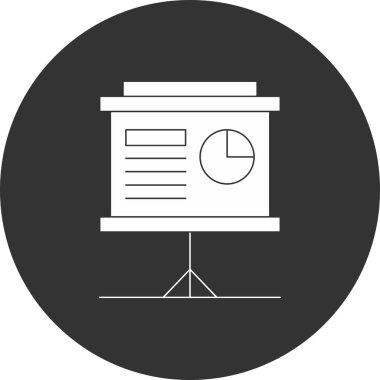 Basit vektör illüstrasyon simgesi