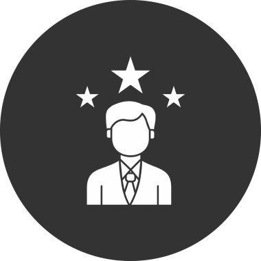 Modern simgenin vektör illüstrasyonu