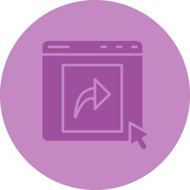 tarayıcı pencere vektör simgesi