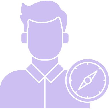 avatar erkek kullanıcı simgesi ana hat biçiminde