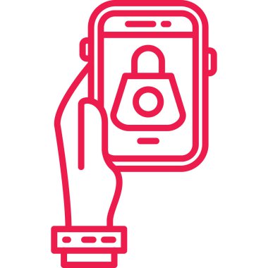 cep telefonu simgesi. Beyaz arkaplanda izole edilmiş web tasarımı için akıllı telefon vektör simgesi