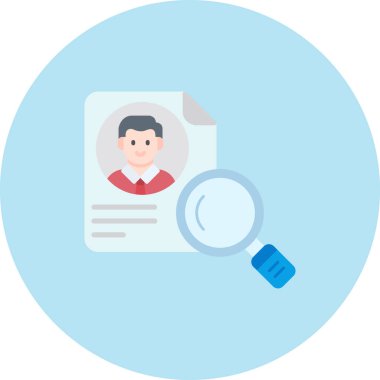 Kimlik kartı vektör çizim