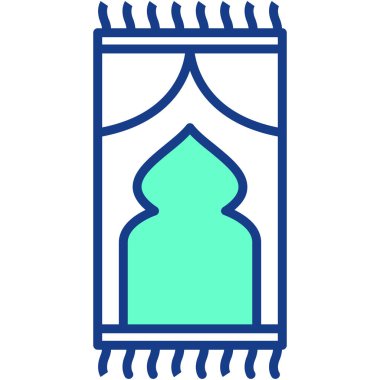 Cami. Web simgesi basit illüstrasyon