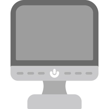 vektör glyph düz simgesini izle