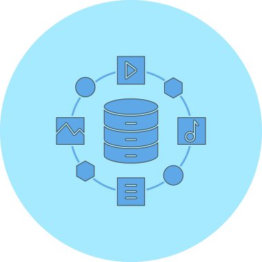 Veri merkezi. Basit resimleme