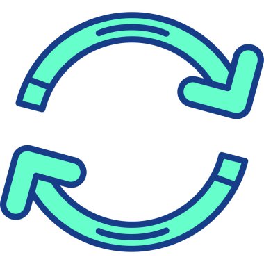 ok simgesi vektör illüstrasyonu