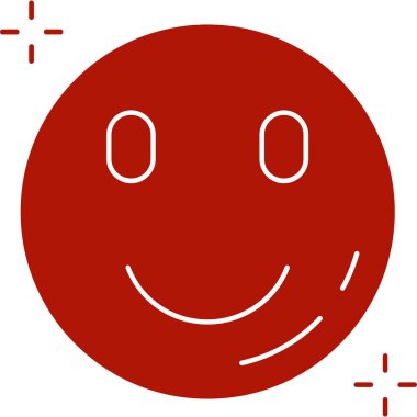 Mutlu yüz simgesi vektör illüstrasyon tasarımı