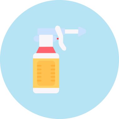 Sprey şişe vektör simgesi