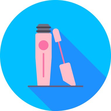 Temizlik fırça simge vektör çizim