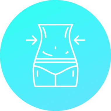 Simge vektör illüstrasyonunu kısaltır