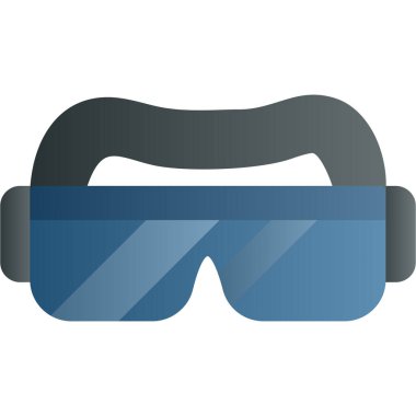 Gözlük ve gözlük ikonu. vektör illüstrasyonu