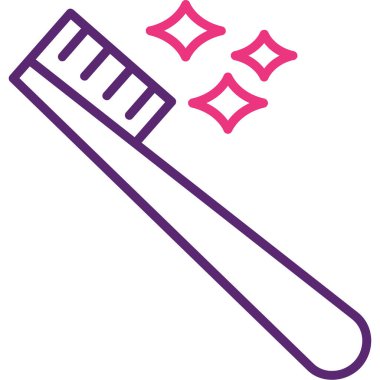 fırça. Web simgesi basit illüstrasyon