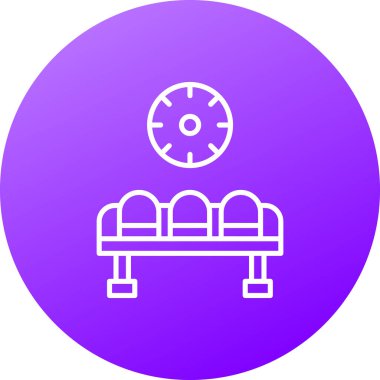 vektör tren simgesi, vektör illüstrasyonu