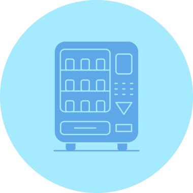 Modern b 'nin vektör illüstrasyonunda buzdolabı simgesi yok