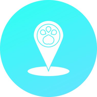 Harita işaretleyici vektör illüstrasyonuName