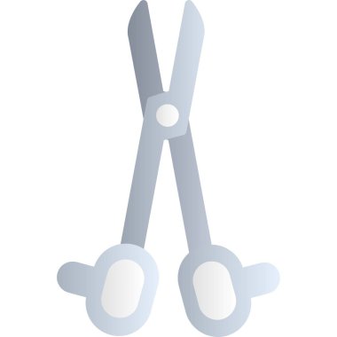 Çizgi film görüntü makas.